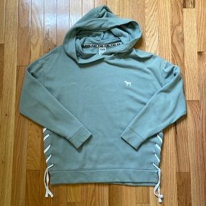 VS PINK tie-up hoodie